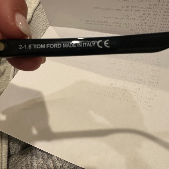 Tom Ford Sunglasses Fany Black/Gold Mirrored TF 368 with Case - Picture 10 of 15